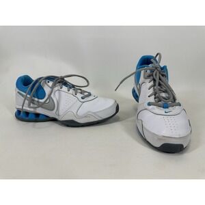 Nike Training Reax‎ Rockstar 2 White Blue Women's Size 8 Running Shoes